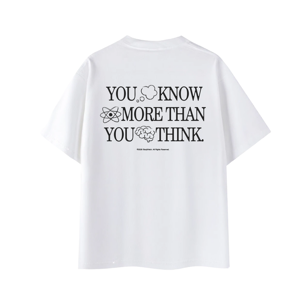 "Know More" Tee